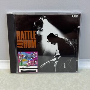 U2: Rattle and Hum CD Album 1988 Island Records Music Rock Pop